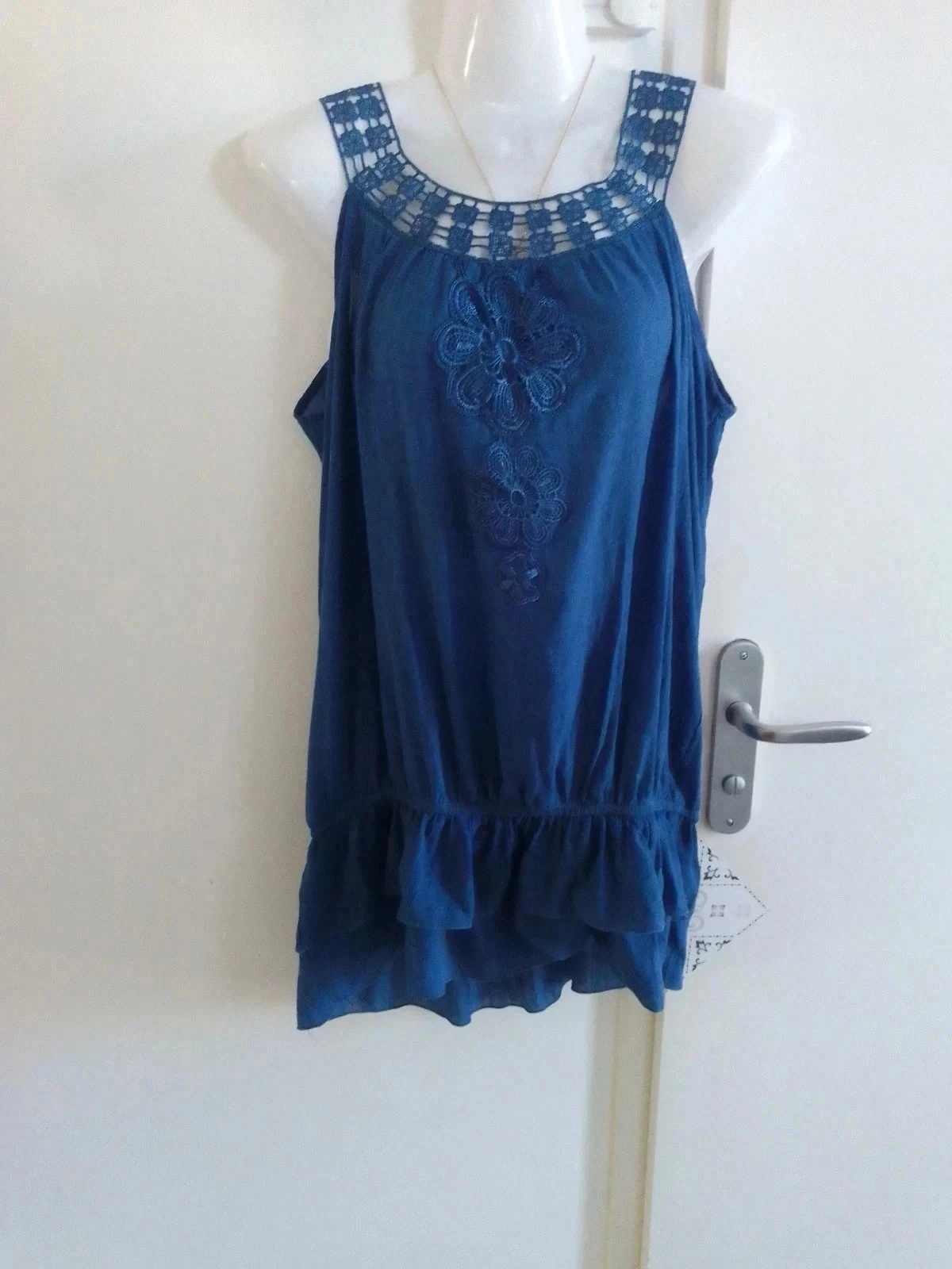 Tunique bleue 38